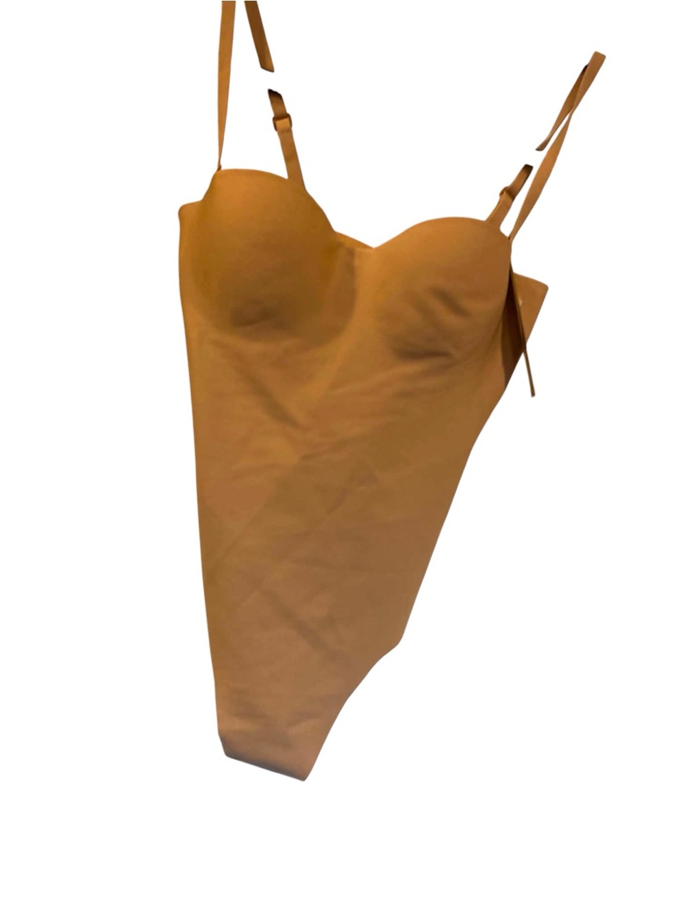 NWT Skims Body Molded Underwire Bodysuit Size XXS CLAY